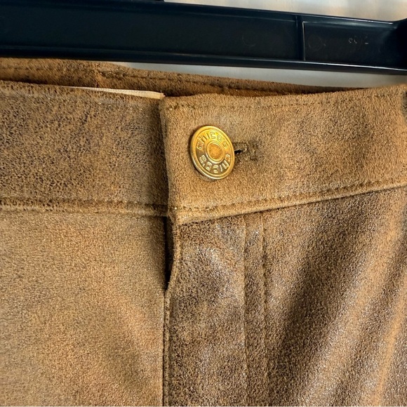 Chicos Sz 2 Regular ( US 12) Medium Md Brown
Vegan Faux Suede Stretchy Slim Leg - Picture 6 of 14